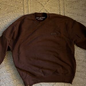 SET heavyweight crewneck